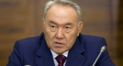 Nursultan Nazarbayev, president of Kazakhstan.